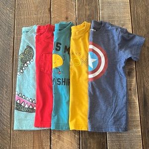 2T Carters T-shirt bundle
